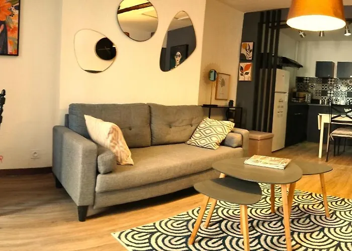 Appartement Elyne Quartier Des Templiers A 400M De La Mer